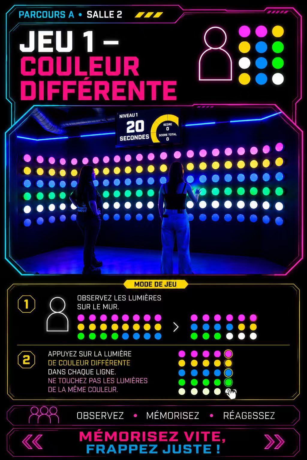 Jeu 1 - Couleur Différente
