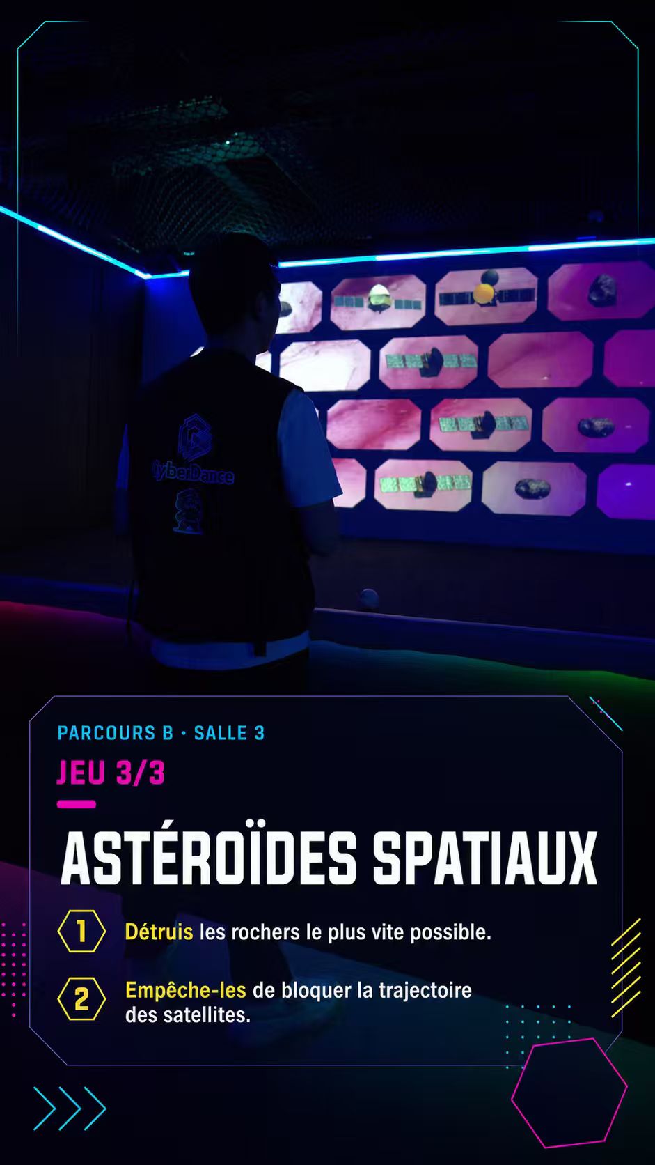 Jeu 3/3 - Astéroïdes spatiaux